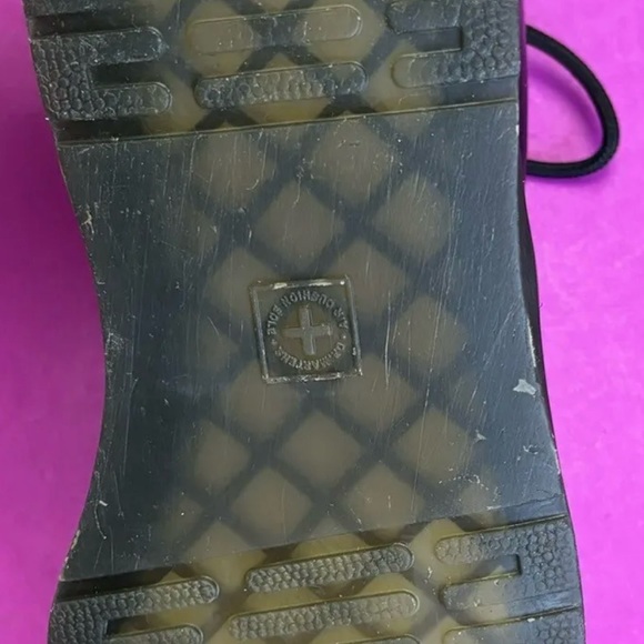 Dr. “Doc” Martens Zavala Boots Black 8 Eye Lace up. Womans 9 Men 8. One Blemish - Picture 7 of 16